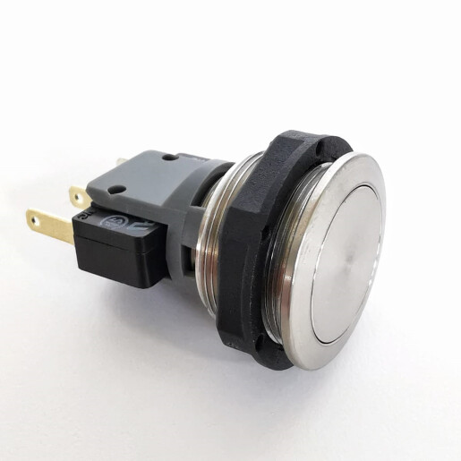 Buton antivandalism inox cu led