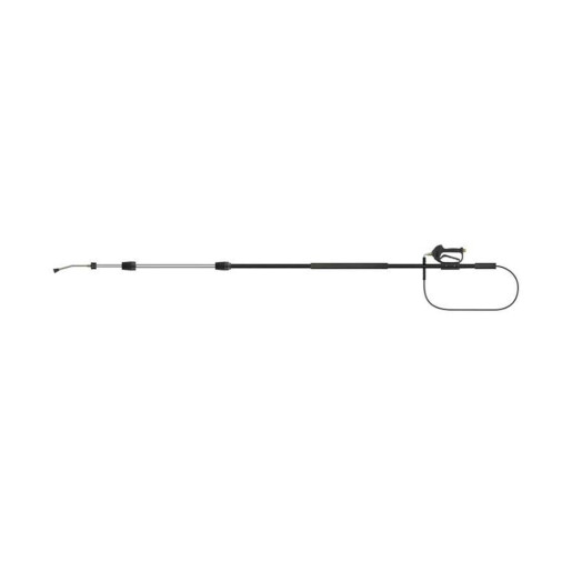 Lance telescopica 2,55-5,75 m neagra cap indoit la 15 grade