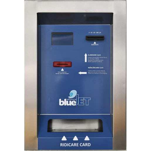 Automat distribuitor inox carduri si jetoane