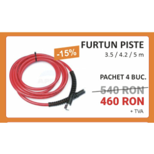 Pachet furtun presiune albastru, 4 bucati