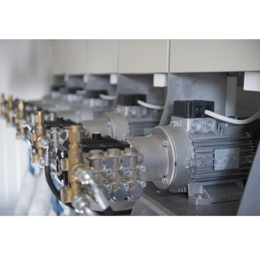 Set valve apa rece-calda, Echipament pentru spalatorii auto self service montat in spatiu tehnic existent