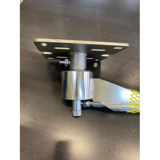 Brat rotativ inox cu suport  1750 mm