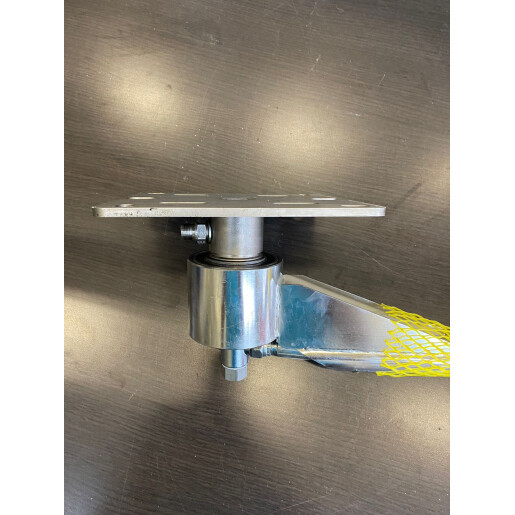 Brat rotativ inox cu suport  1750 mm