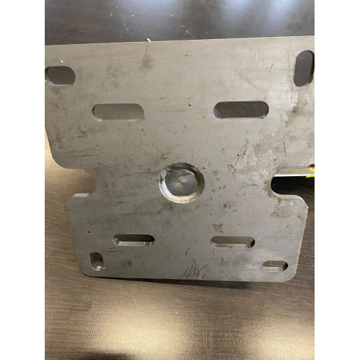 Brat rotativ inox cu suport  1750 mm