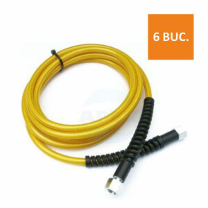 Pachet furtun presiune galben, 6 bucati