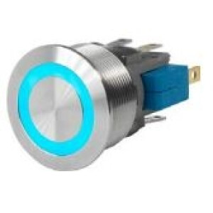 Buton antivandalism inox cu led