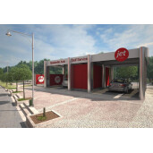 Echipament pentru spalatorii auto self service montat in container tehnic