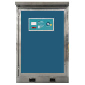 Echipament pentru spalatorii auto self service montat in dulap tehnic