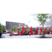  STRUCTURA PREMIUM / Elegantă, rafinată, panotaj cu alucobond, iluminat premium LED, combinaţii de culori.