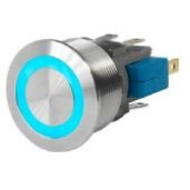 Buton antivandalism inox cu led