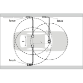 Brat rotativ Premium Z 1550 mm