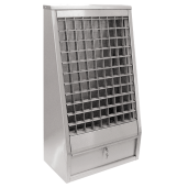 Suport scuturat presuri, din inox, cu sertar colectare praf