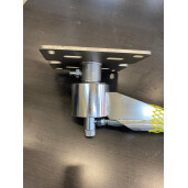 Brat rotativ inox cu suport  1750 mm